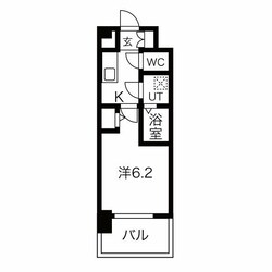 東別院駅 徒歩6分 14階の物件間取画像